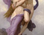 William Adolphe Bouguereau : The Abduction of Psyche